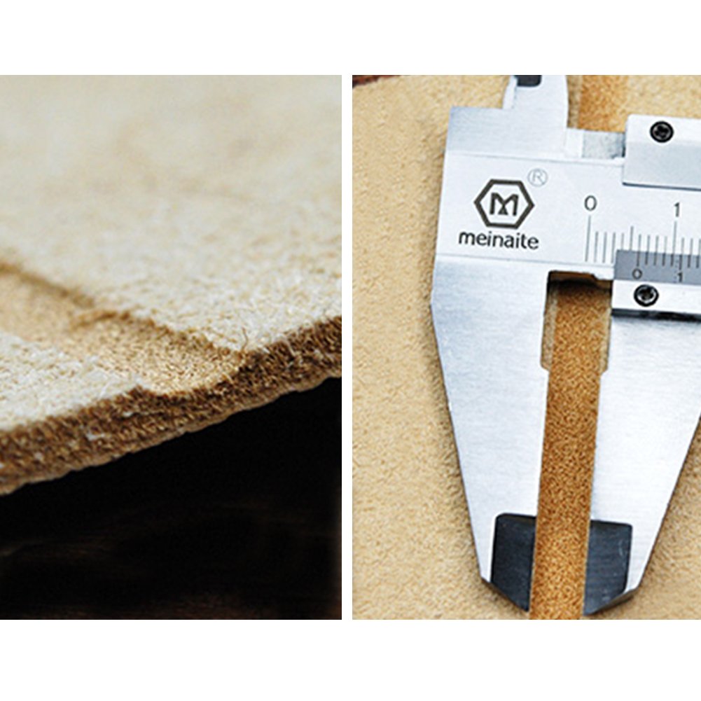 OWDEN Professional French Style Wide Mouth Skiving Tool 6.0mm - Leather Edge Beveler for Leathercraft, DIY Leather Working & Shoe Repair - Perfect for Belts, Wallets & Handmade Leather Goods