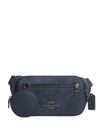 **Coach Elias Belt Bag for Women - Stylish Crossbody Fanny Pack with Adjustable Strap - Perfect for Travel, Running, and Everyday Use**