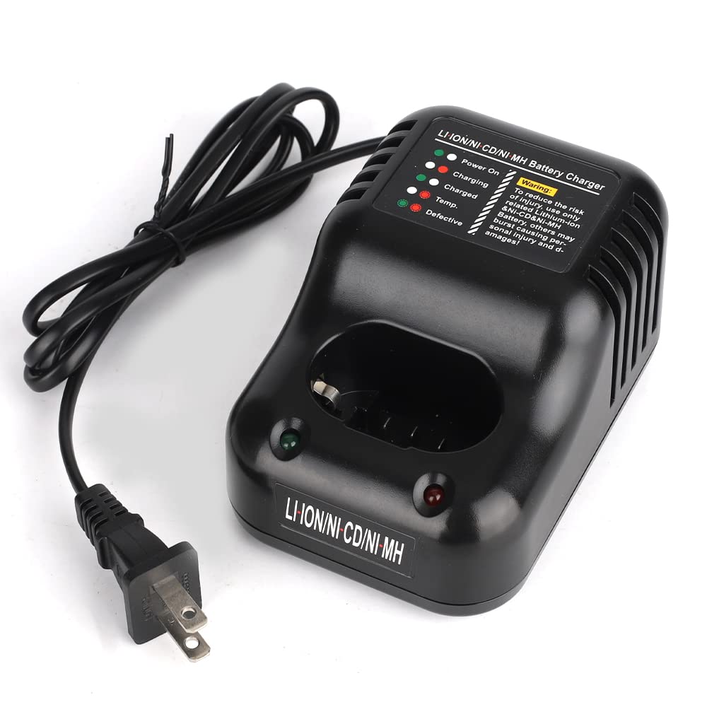 Choerinton Dual Chemistry Battery Charger for Paslode 7.2V Li-ion & 6V Ni-CD/Ni-MH - Replacement for 900200, 900476, 902667, 404400, 900400, 900420 - Perfect for Cordless Nail Guns and Construction Tools