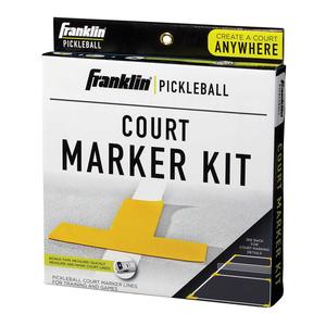 Franklin Pickleball Court Marker Kit - Portable Court Boundary Lines for Outdoor & Indoor Play - Perfect for Backyard, Gym, and Park Pickleball Games