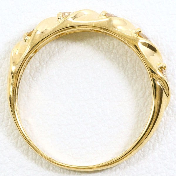 18K Yellow Gold Diamond Ring for Women - Elegant Solitaire Engagement & Wedding Band - Perfect for Proposals, Anniversaries, and Special Occasions