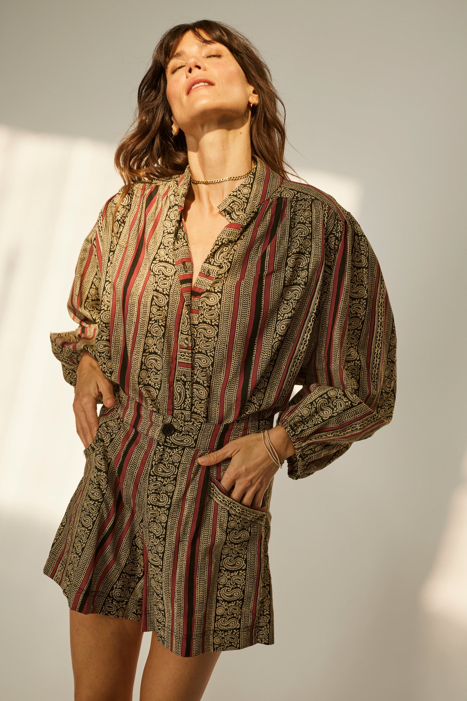 Iris Top - Floral Print Women's Blouse for Casual & Office Wear | Breathable & Comfortable Summer Tops
