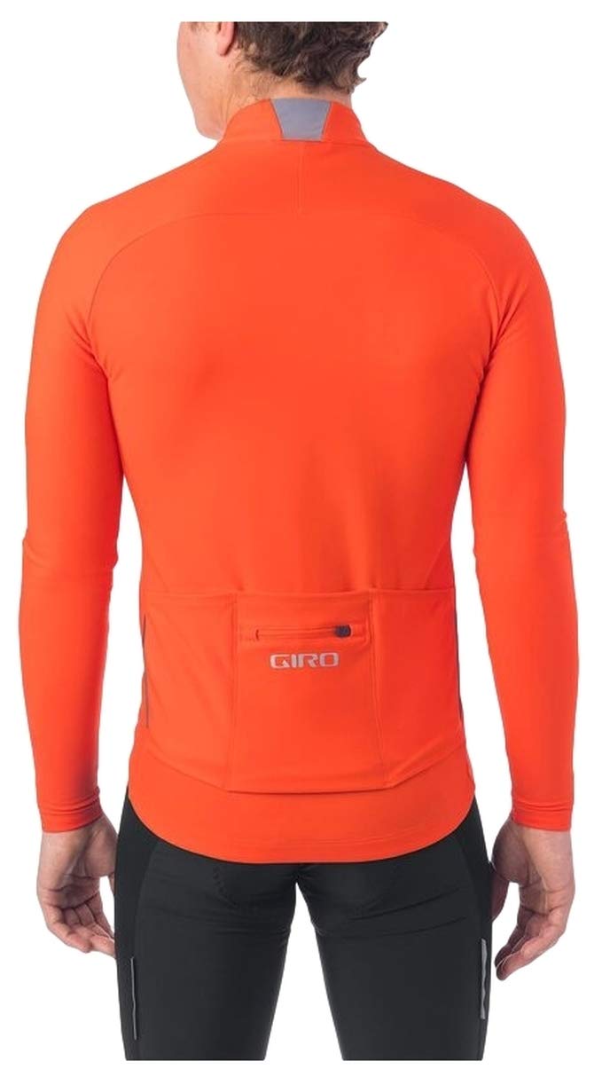 Giro Men's Chrono Thermal Long Sleeve Cycling Jersey - Breathable & Moisture-Wicking Bike Shirt for Road & Mountain Biking - Perfect for Cold Weather Training & Outdoor Cycling Adventures