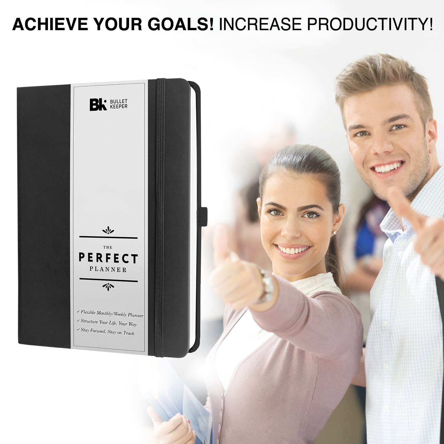 2025-2026 Undated Weekly Monthly Planner - A5 Hardcover Daily Organizer with Stickers for Productivity, School & Work | Academic Planner, Personal Schedule Notebook (5.8
