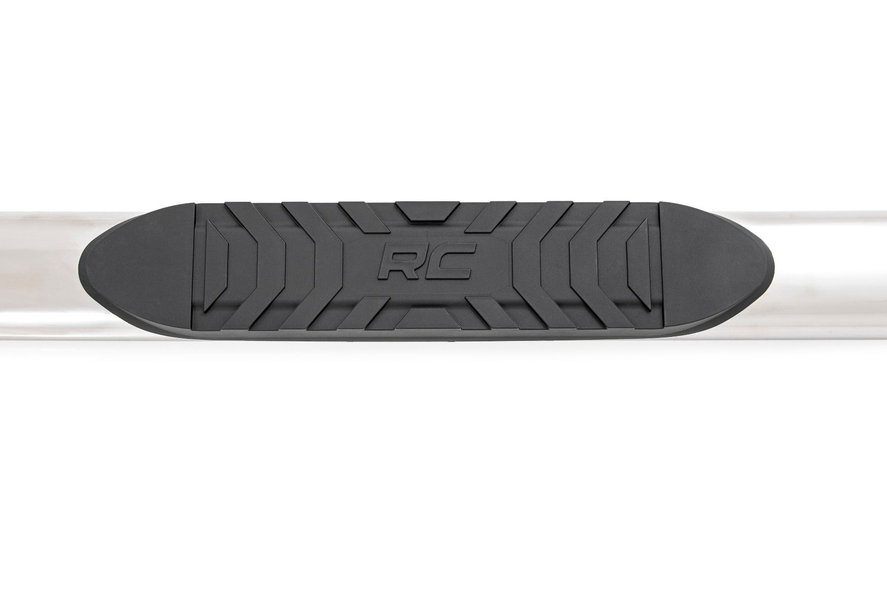 2007-2019 Chevy/GMC 1500/2500HD/3500HD Oval Nerf Step Bars - Crew Cab & DEF Tank Compatible (Part# 21001S) | Durable Running Boards for Truck Access & Easy Entry/Exit