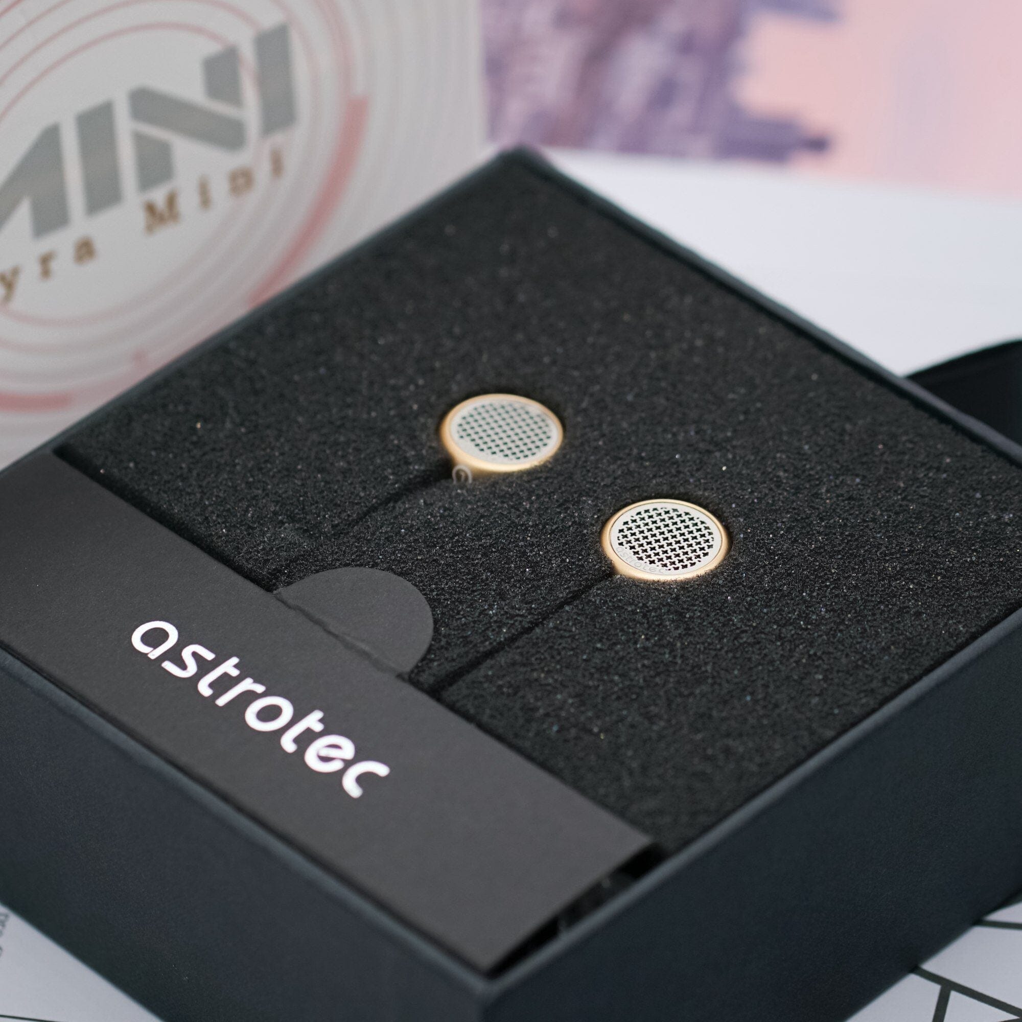 Astrotec Lyra Mini Wireless Bluetooth Earbuds with Noise Cancellation - Perfect for Running, Gym & Travel