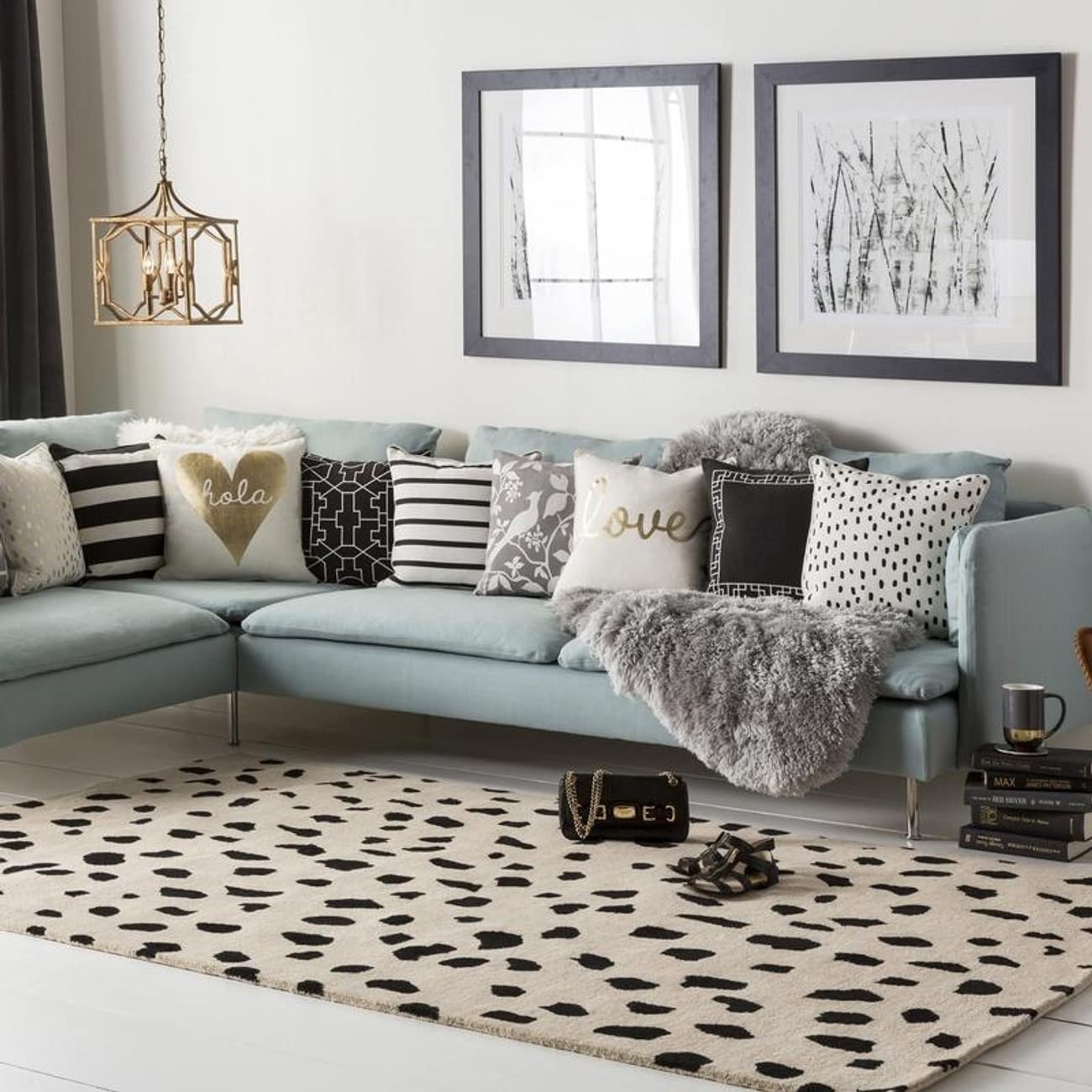 Mark&Day Sanremo Modern 5x7 Area Rug - Soft Khaki, Brown, White & Beige Non-Slip Carpet for Living Room, Bedroom, Kitchen | Perfect for Home Decor, Cozy Spaces & High Traffic Areas (5' x 7'6