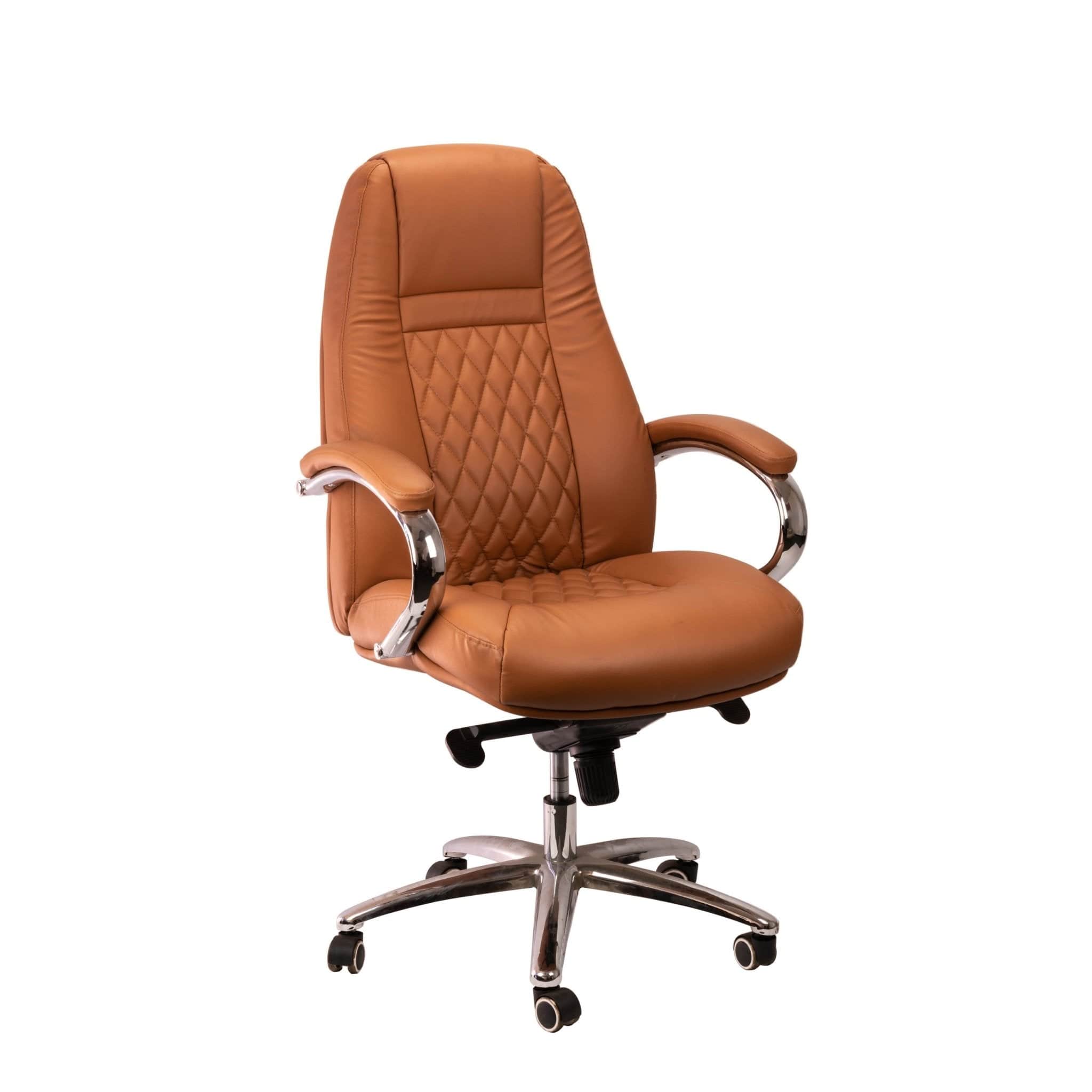FIORI High Back Office Chair - Ergonomic Executive Desk Chair with Lumbar Support for Home & Office Workspace
