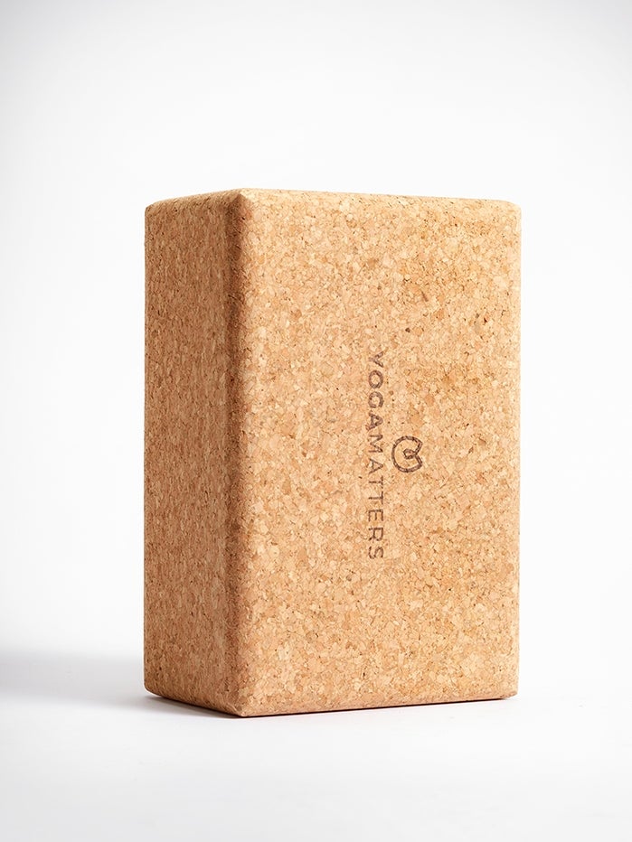 Yogamatters Large Cork Brick Box of 20 - Premium Yoga Blocks for Stability & Support - Perfect for Yoga, Pilates & Meditation Practice