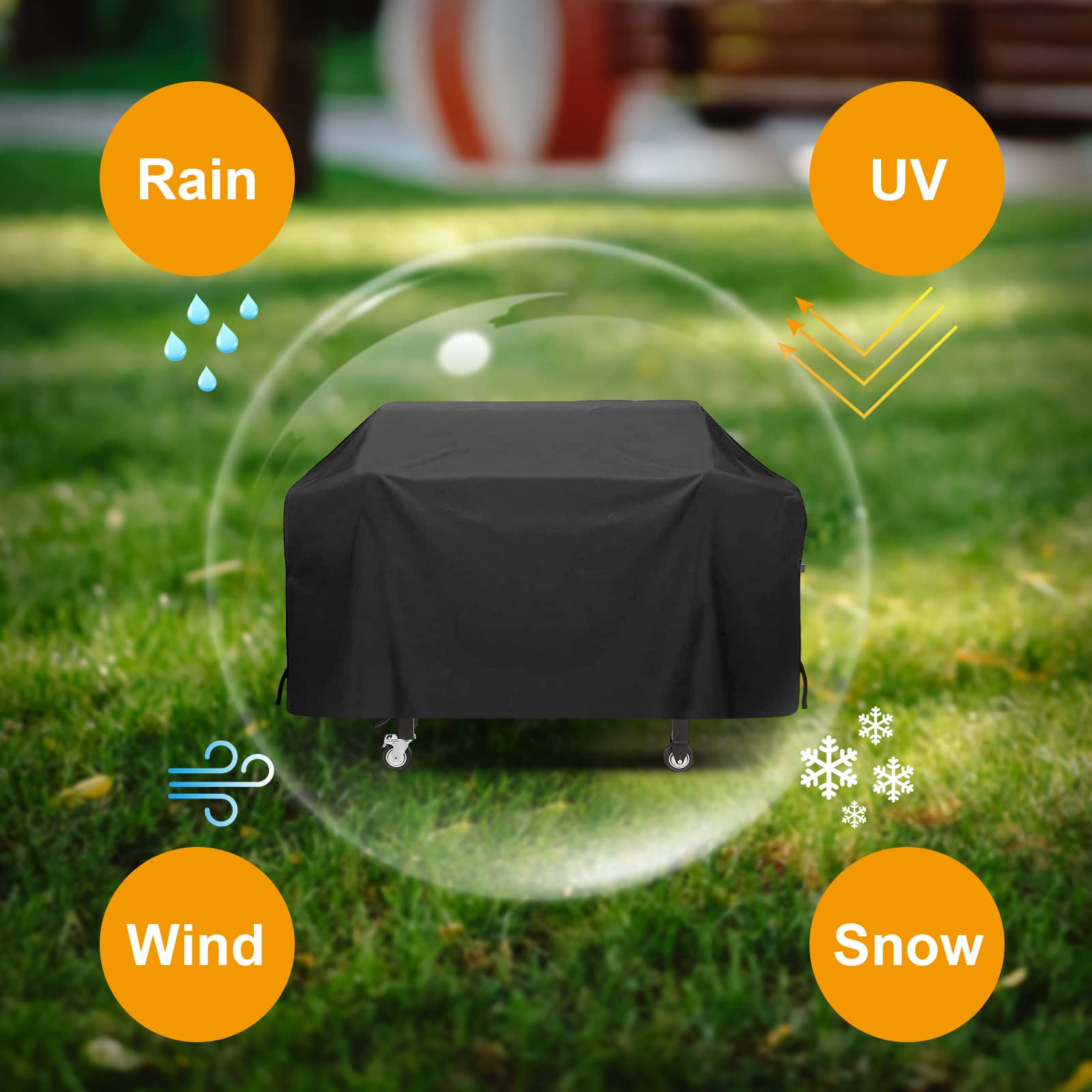 Heavy Duty 600D Grill Cover for Blackstone 36