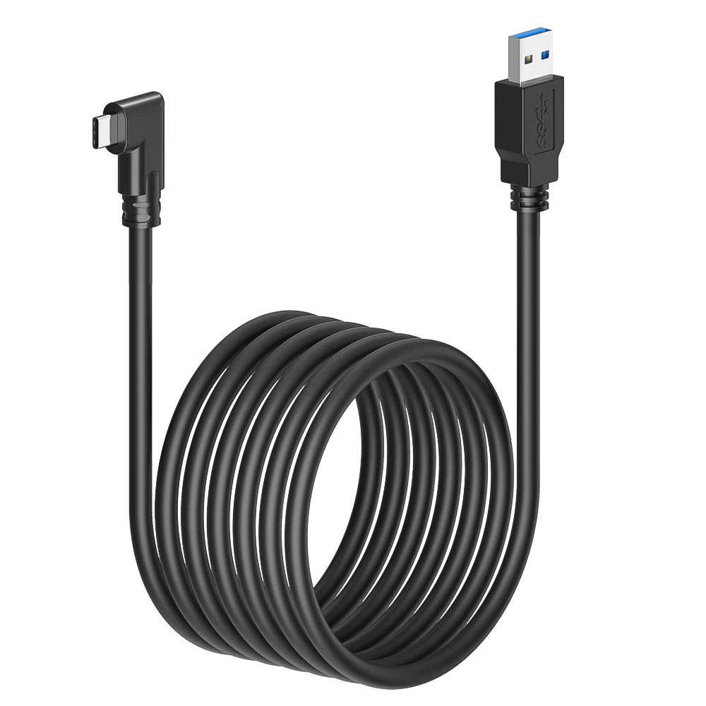 Oculus Link Cable 10ft - USB 3.2 Gen1 USB C to A High-Speed Data Transfer & Fast Charging Cable for Meta Quest 2/1 VR Headset to PC - Perfect for VR Gaming, Streaming & PC Connectivity