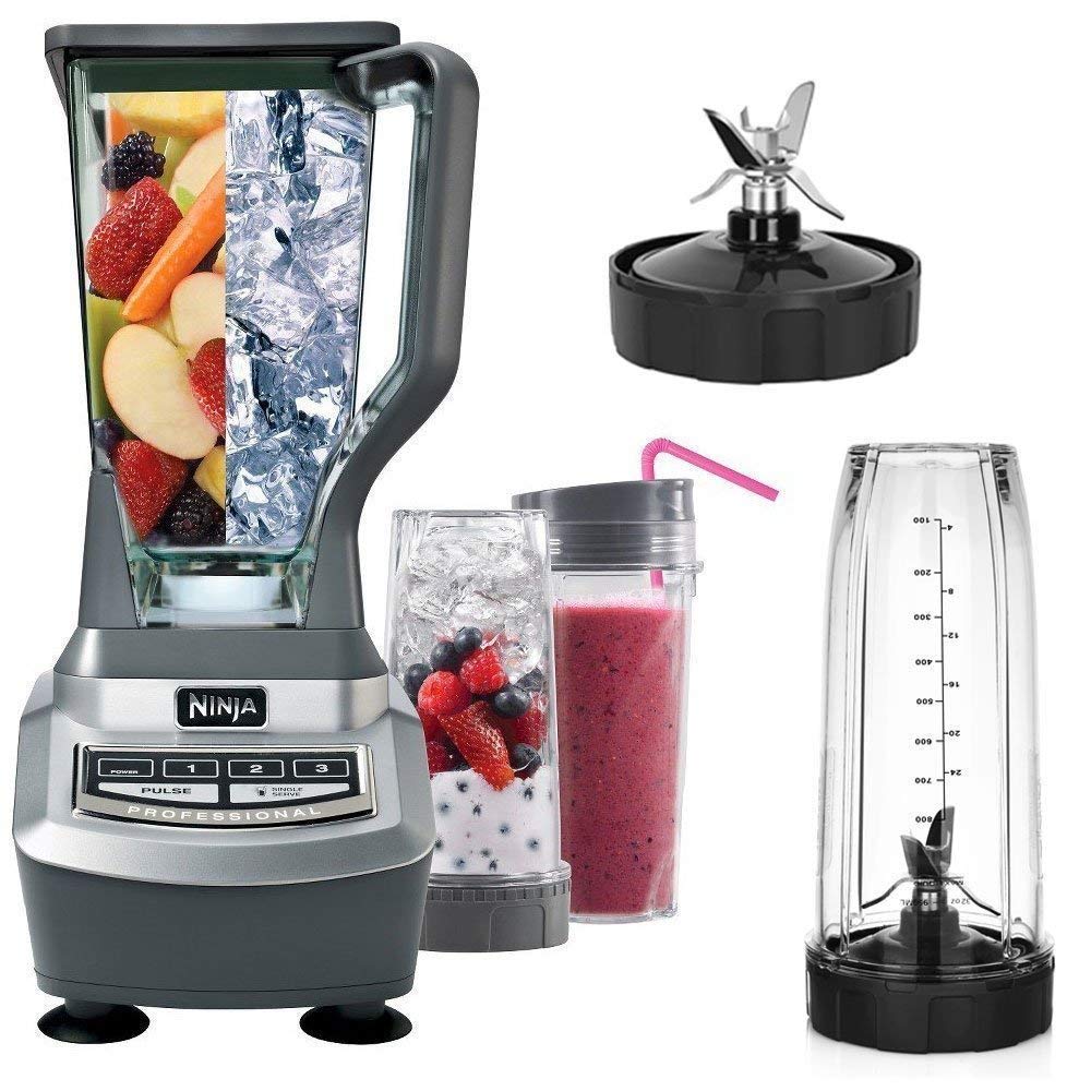 Ninja Blender Replacement Blade 7-Fins for Auto iQ Models - Perfect for Smoothies & Shakes