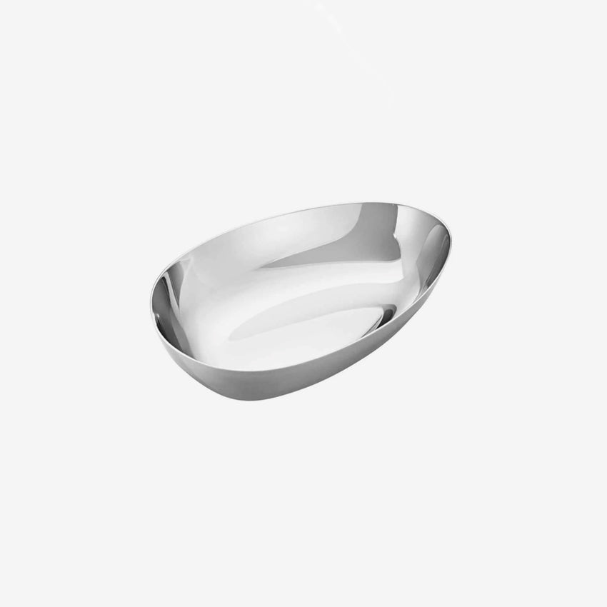 Georg Jensen Sky Bowl - Modern Stainless Steel Serving Bowl for Fruit, Salad & Decor | Perfect for Dining, Entertaining & Home Decor