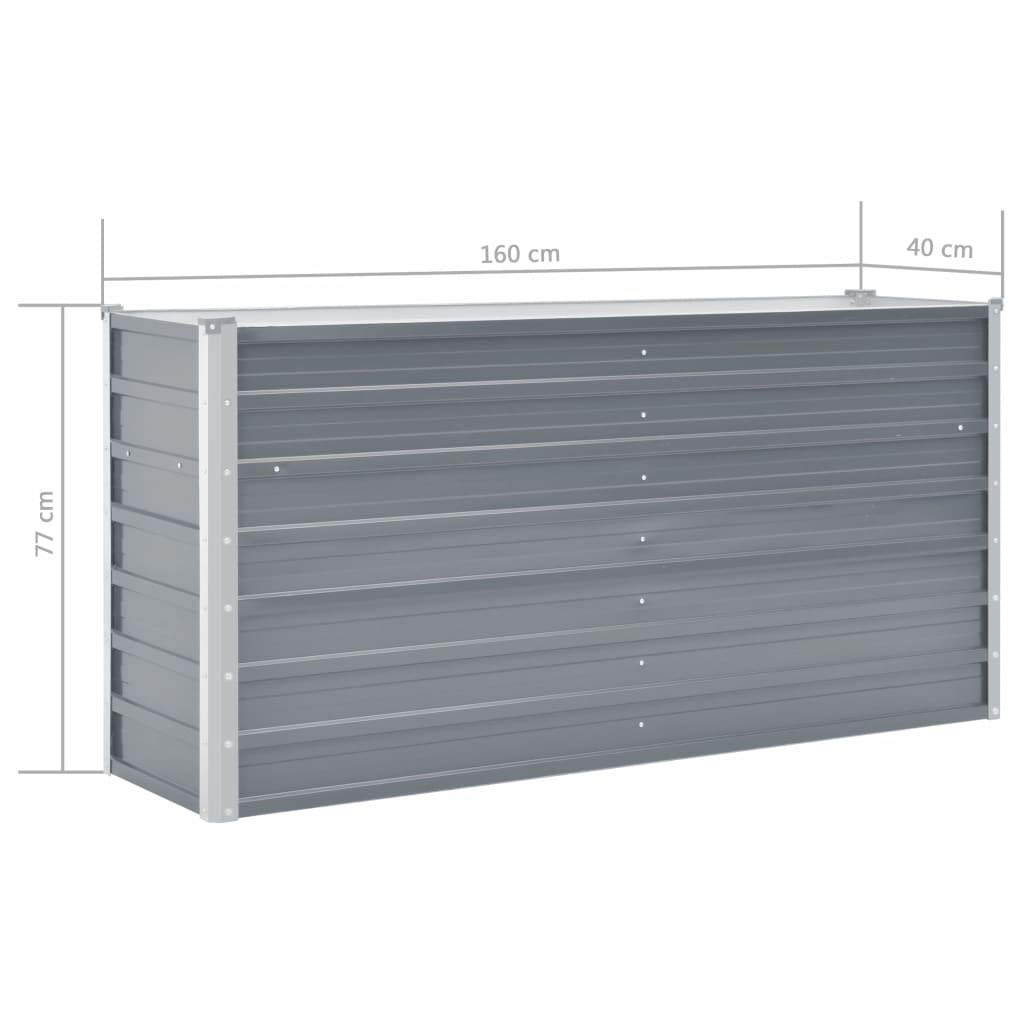 Galvanized Steel Raised Garden Bed 63