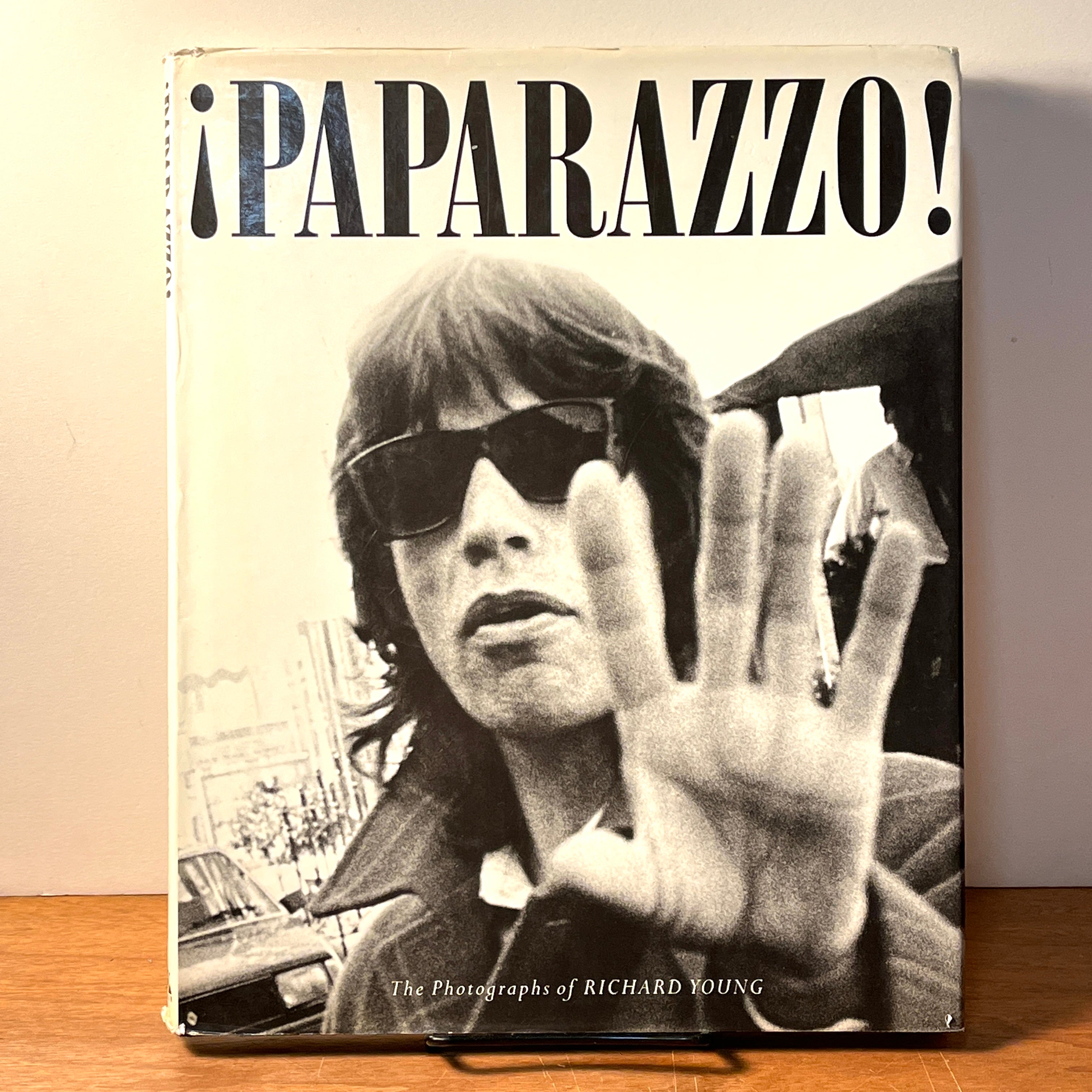 Paparazzo! The Photographs of Richard Young - Signed Hardcover Edition (Virgin Books, 1989) - Celebrity Photography Collectible - Perfect for Art Bookshelves & Photography Enthusiasts