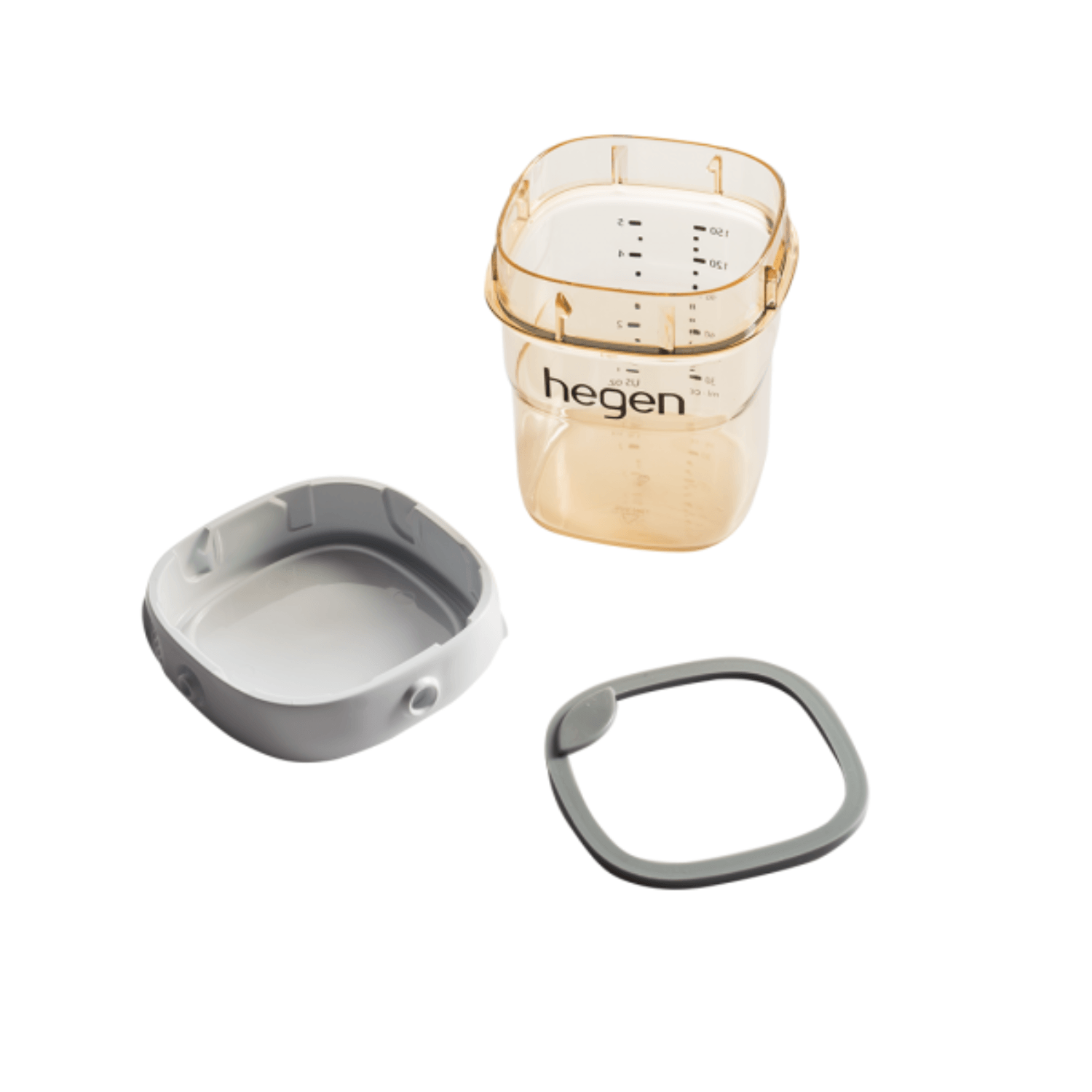 Hegen PCTO™ 150ml/5oz PPSU Breast Milk Storage Containers, 4 Pack - BPA Free Baby Bottles for Breastfeeding, Travel & Freezer Safe Milk Storage