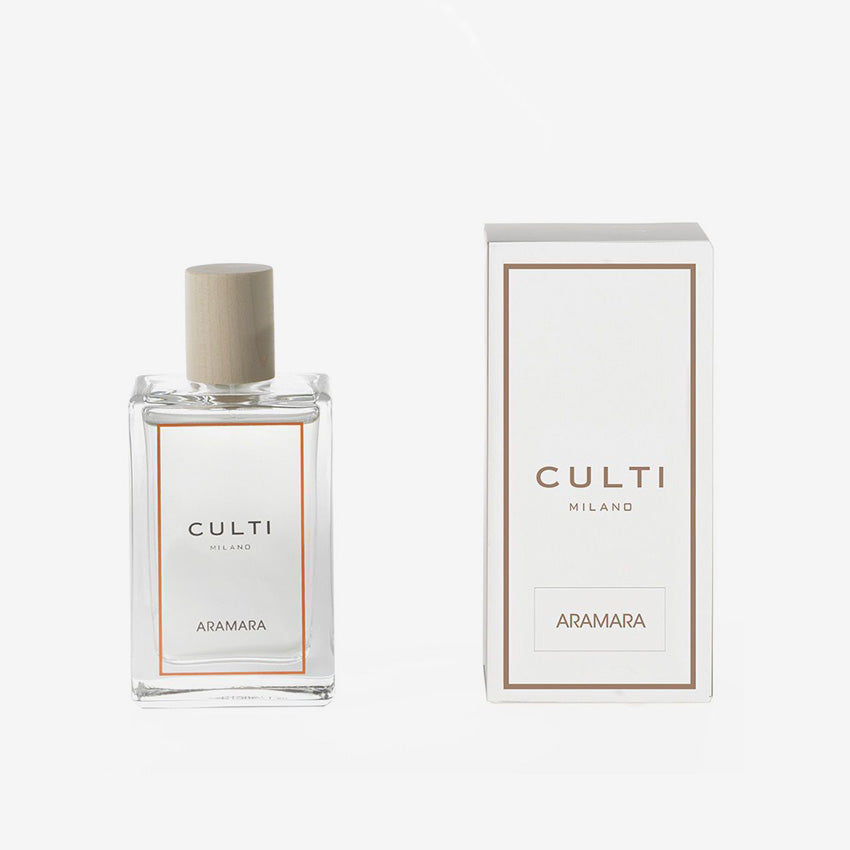 Culti Milano Aramara Home Room Spray - Luxury Scented Air Freshener for Living Room, Bedroom & Office | Long-Lasting Fragrance, Elegant Home Decor, Perfect for Relaxation & Aromatherapy