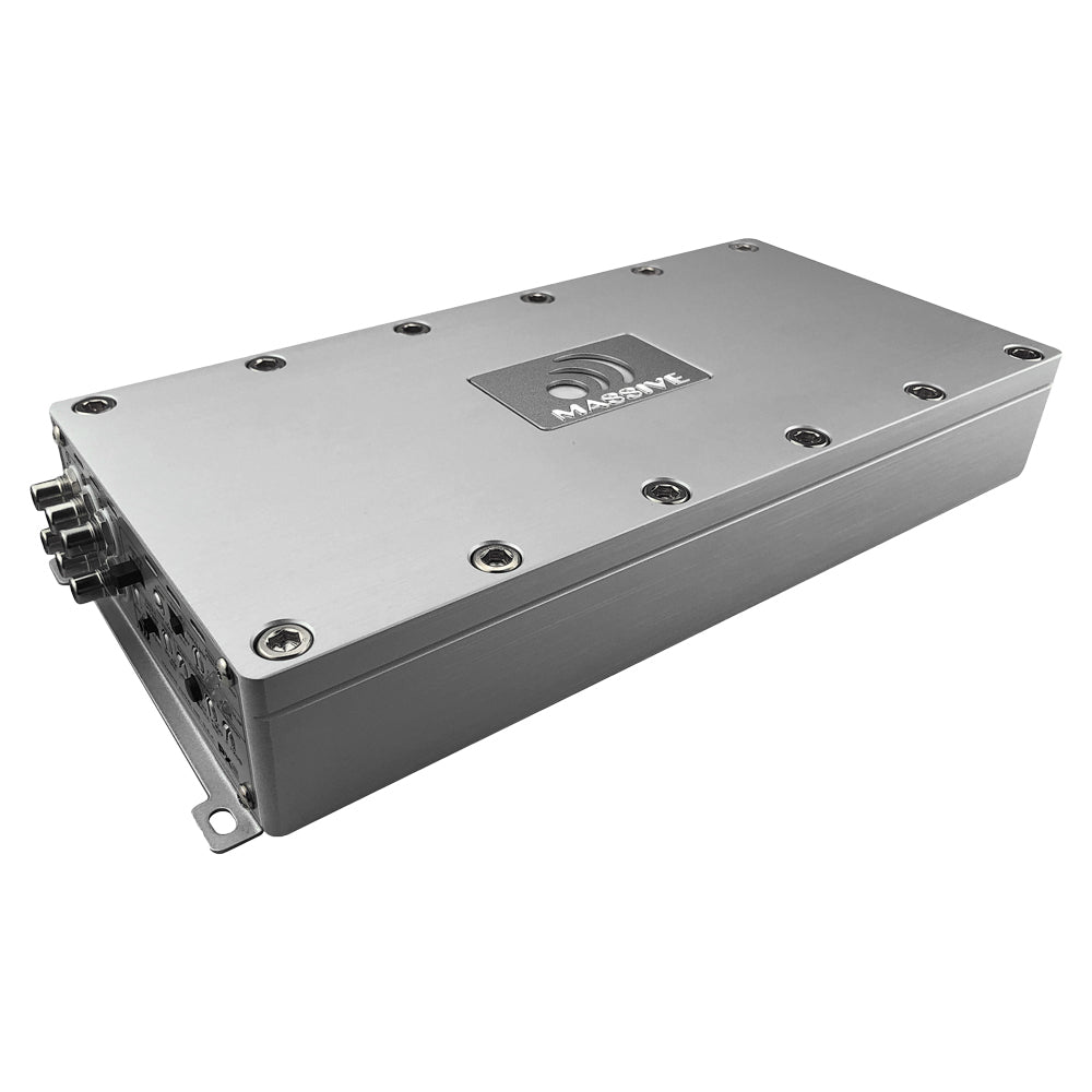 PX6 6-Channel Car Amplifier 130W RMS x 6 @ 4 Ohm - High Power Audio Amp for Car Stereo System, Home Theater, and Marine Boats