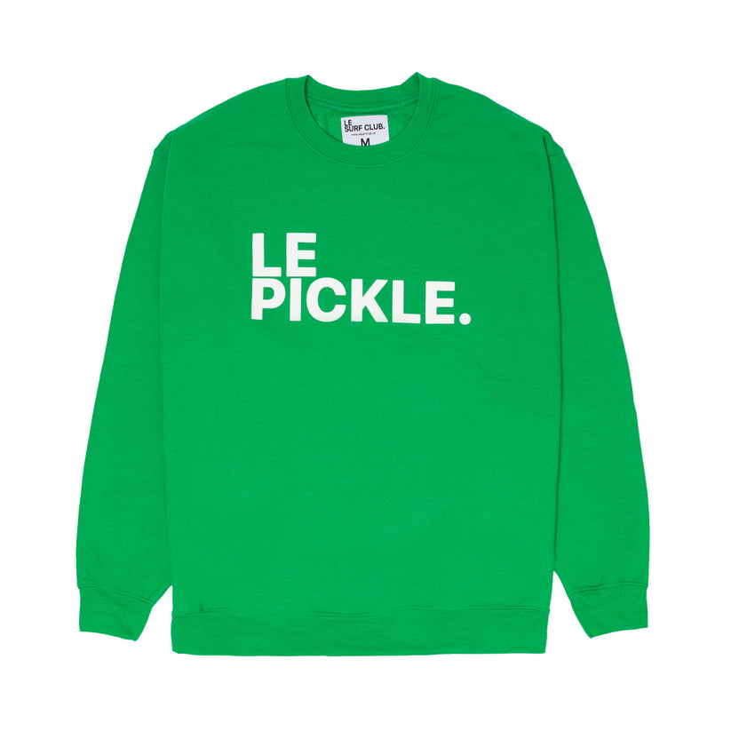 Le Pickle Sweatshirt - Funny Pickle Print Hoodie for Men & Women | Trendy Graphic Pullover for Casual Wear, Gifts & Pickleball Fans