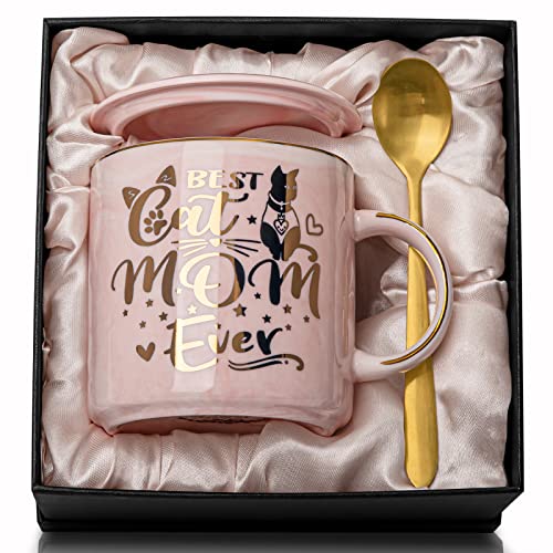 Pink- Cat mom gifts