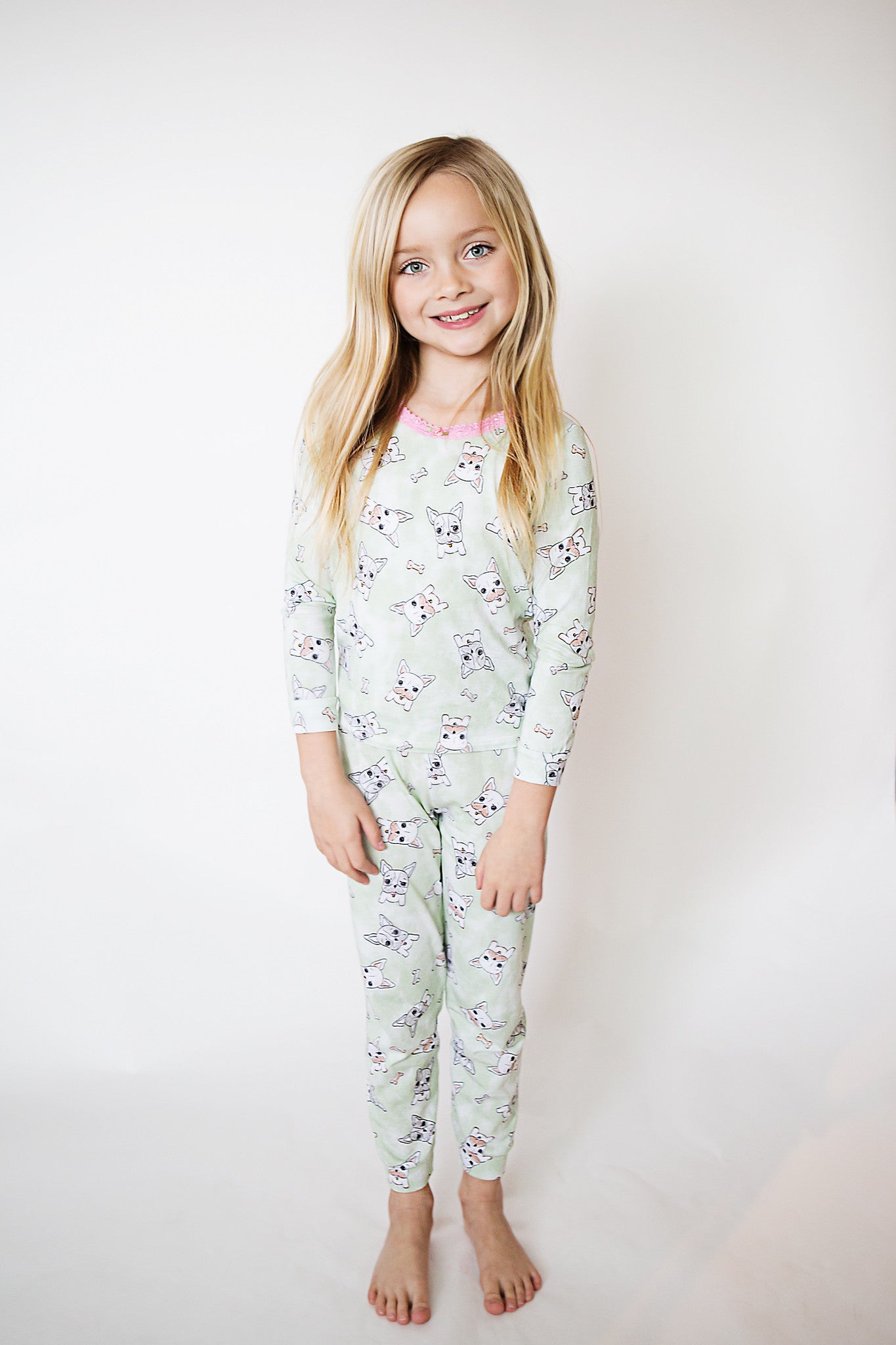 French Bulldogs Full Length Top & Leggings Set - Cute Dog Lover Outfit for Women - Perfect for Casual Wear, Lounging & Dog-Themed Parties