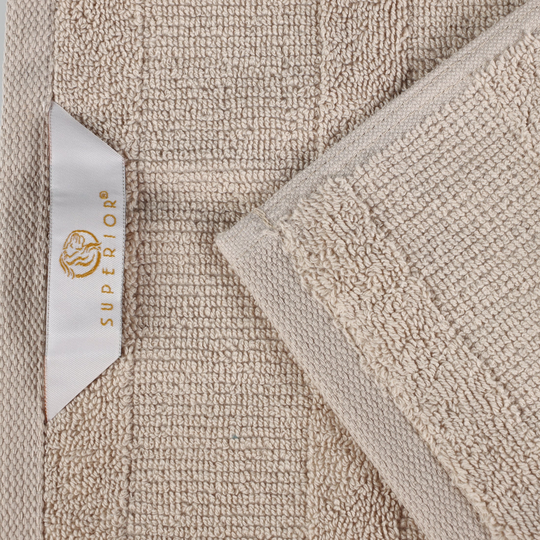 Premium Ribbed Turkish Cotton Quick-Dry 3-Piece Towel Set - Ultra Absorbent, Soft & Durable Bath, Beach & Gym Towels for Spa, Pool & Travel Use