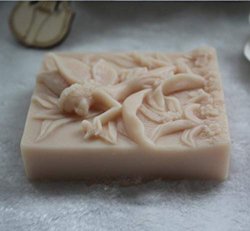 Angel Girl Silicone Soap Mold - Butterfly Flower Fairy Soap Making Kit for Handmade Soap Crafts, DIY Bath & Body Decorations - Perfect for Gifts, Party Favors & Home Spa