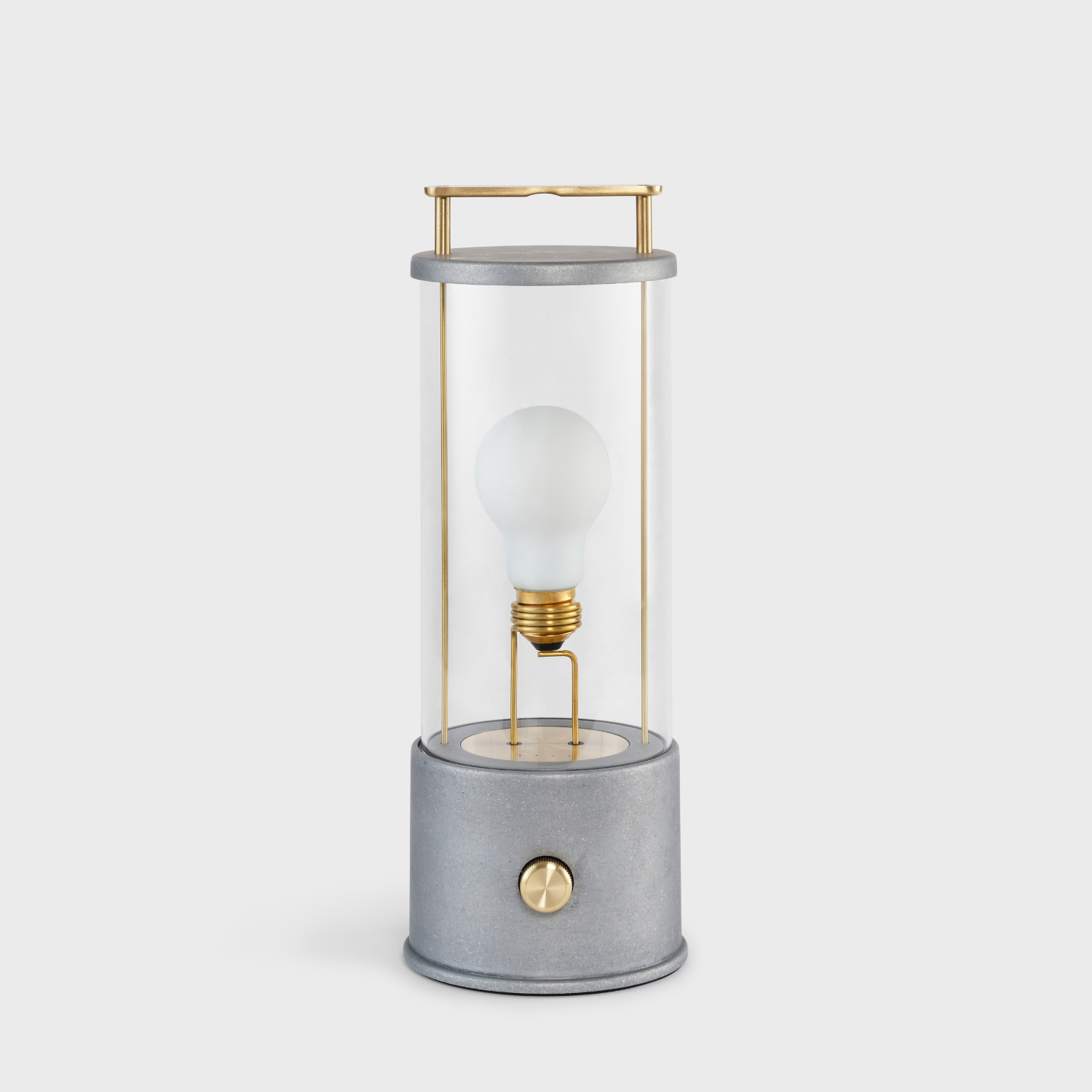 Rugged Muse Portable LED Lamp in Raw Aluminum - Perfect for Camping, Hiking, and Outdoor Adventures