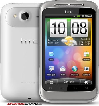 HTC Wildfire S Unlocked Smartphone - White | 3.2