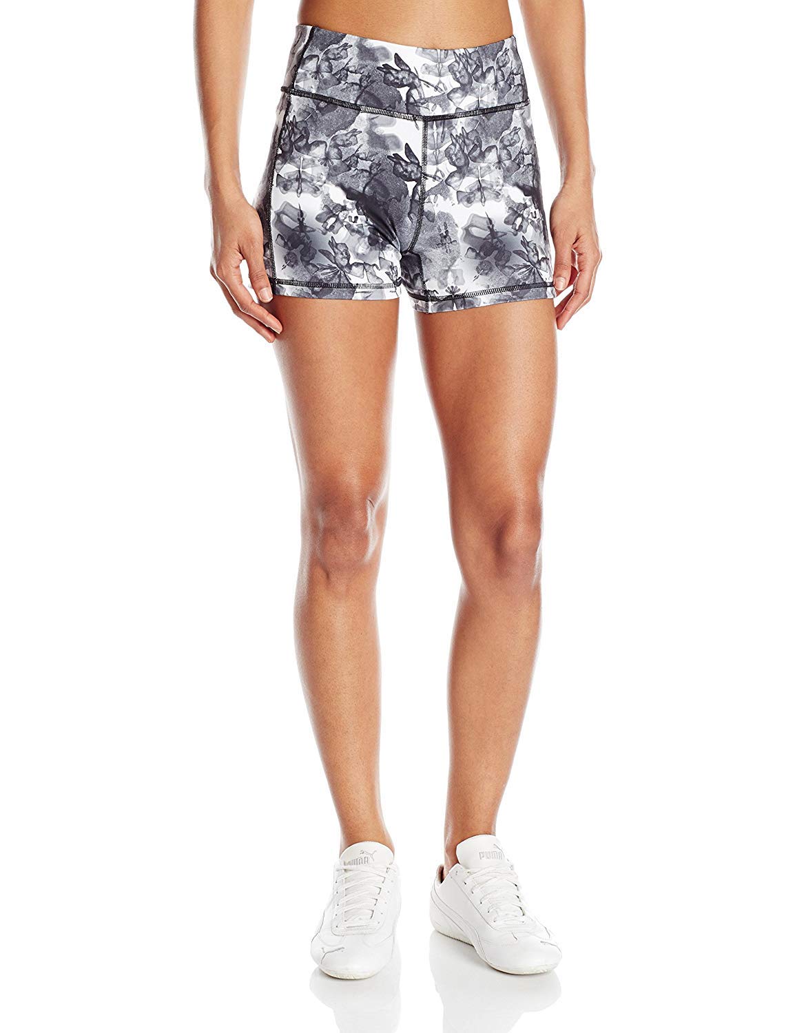 PUMA Women's Essentials Short Tights - High Waist Yoga Workout Running Leggings for Women - Perfect for Gym, Pilates & Lounge Wear