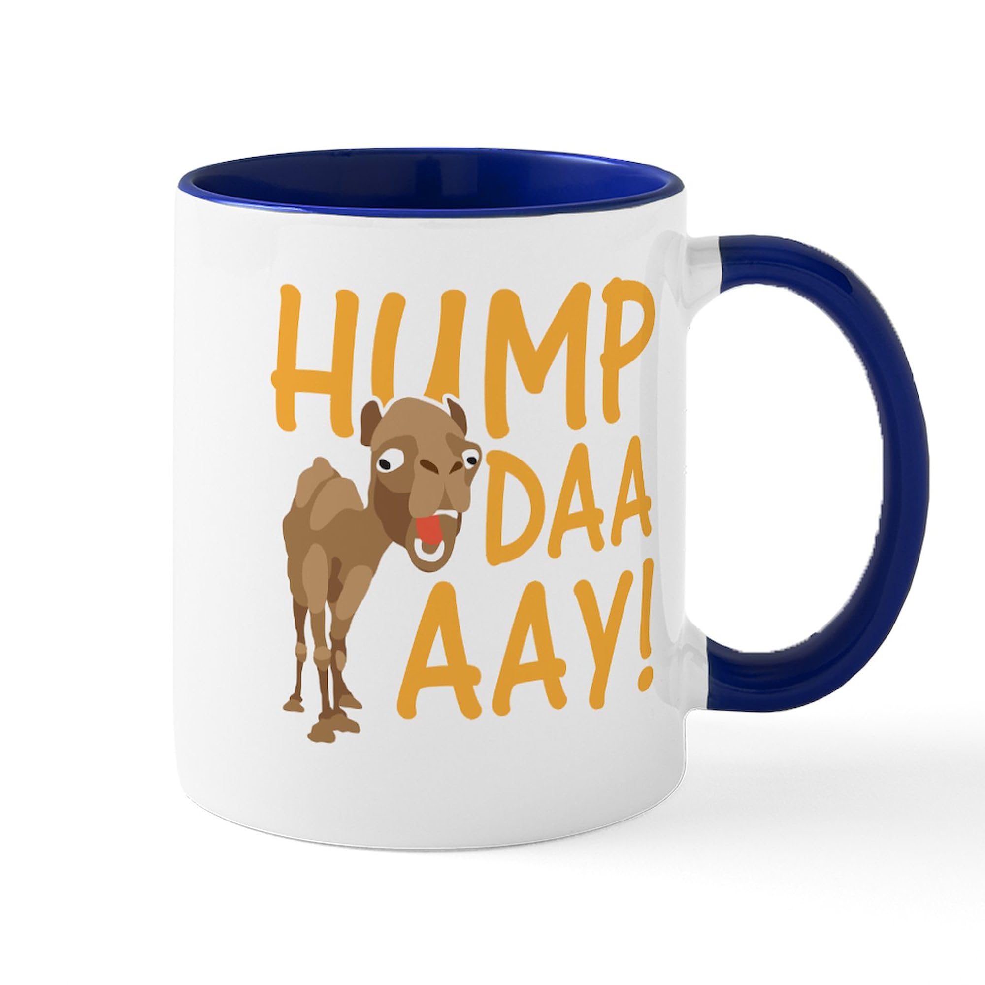 Hump Day! 11 oz (325 ml) Ceramic Coffee Mug - Funny Wednesday Work Humor Gift for Office, Coworkers & Coffee Lovers - Perfect for Morning Brews, Tea & Office Break Room Use