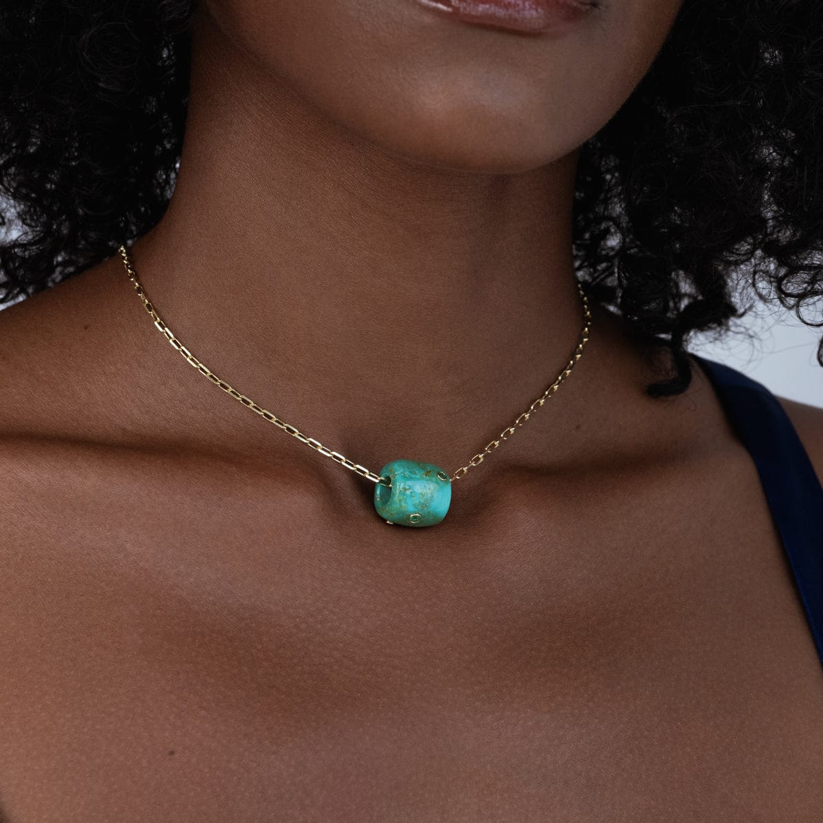 Turquoise Orbit Pendant Necklace - Handmade Boho Jewelry for Women - Perfect for Everyday Wear & Special Occasions