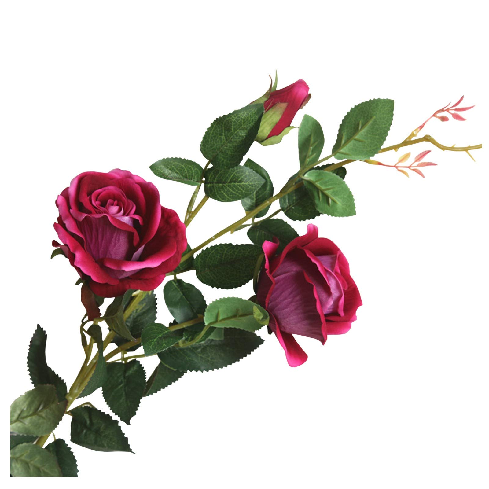 Artificial Rose Flowers for Outdoor Garden & Porch Decor - Spring Home Bouquet