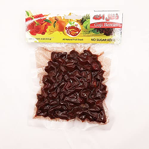 Organic Sour Goji Berries - All Natural Dried Fruit Snack | Antioxidant-Rich Superfood | Perfect for Trail Mix, Yogurt Topping & Healthy On-the-Go Snacking
