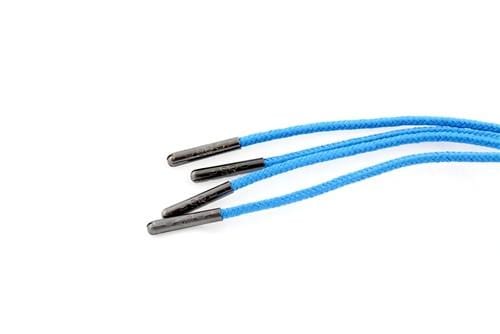 Dickie Blue Boot Shoelaces 72 Inch (183cm) - Heavy Duty Round Shoestrings for Work Boots, Hiking Boots & Military Boots - Durable & Long Lasting Replacement Laces