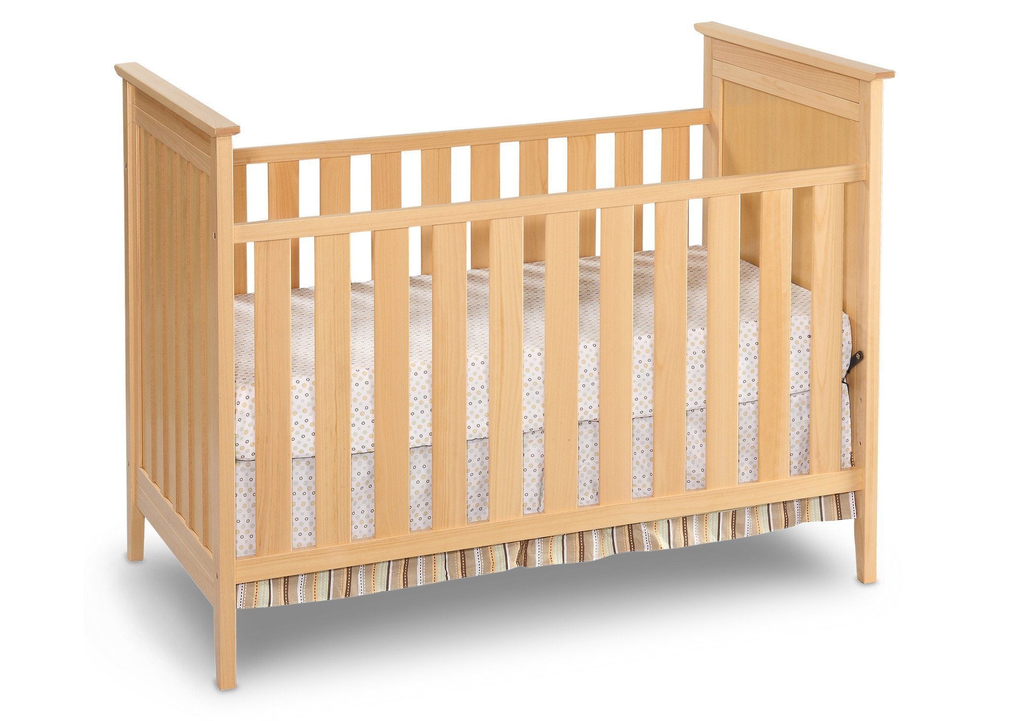 Melody 3-in-1 Convertible Baby Crib - Toddler Bed & Daybed - Safe & Stylish Nursery Furniture for Newborns to Kids | Perfect for Bedrooms, Daycare & Guest Rooms