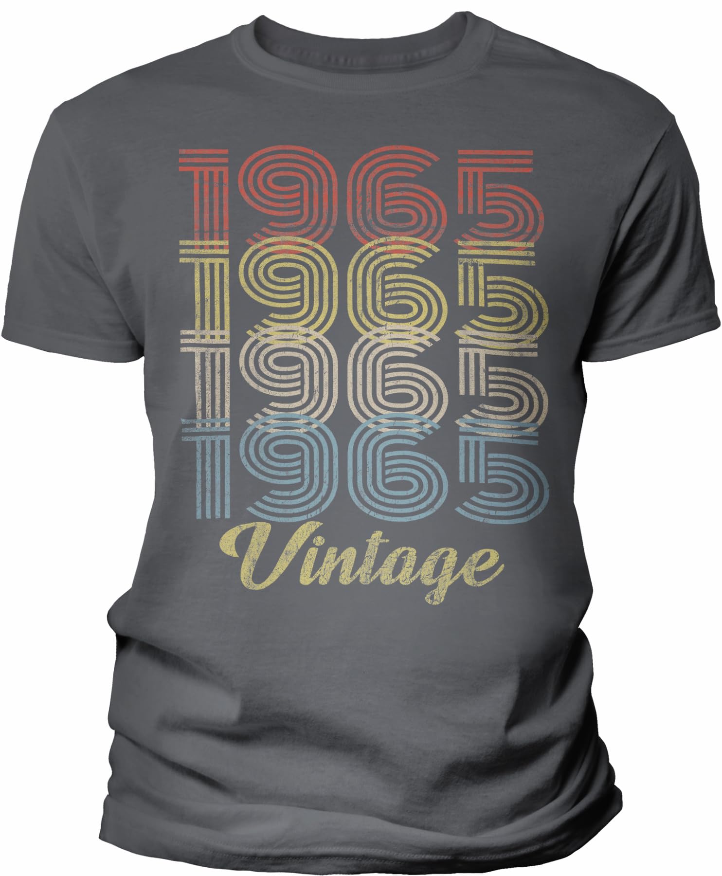 Vintage 1965 Retro 60th Birthday Gift for Men - Funny 60th Birthday T-Shirt - Perfect for 60th Birthday Party, Gag Gift & Milestone Celebration