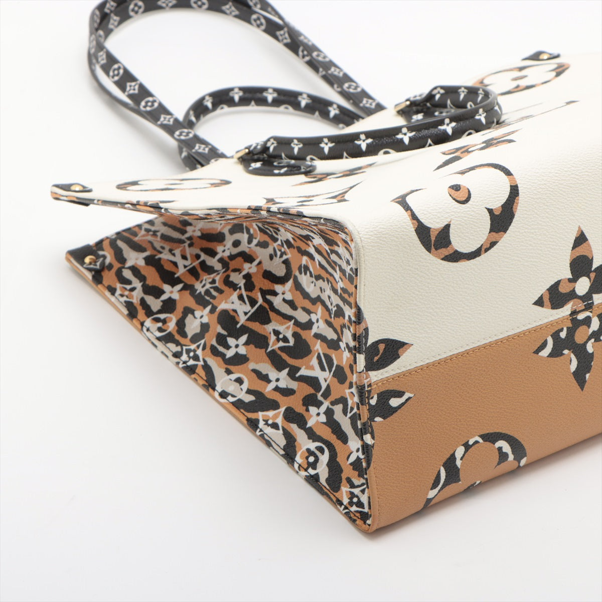 Louis Vuitton Monogram Jungle On The Go GM Tote Bag - Luxury Designer Handbag for Women, Travel & Everyday Use