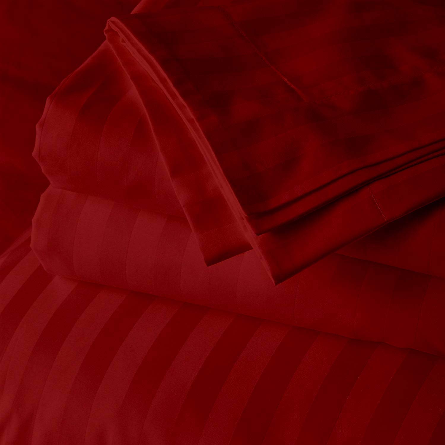 Premium 600 Thread Count Extra Deep Pocket Sheet Set - 4 Piece King Size Bed Sheets for 18