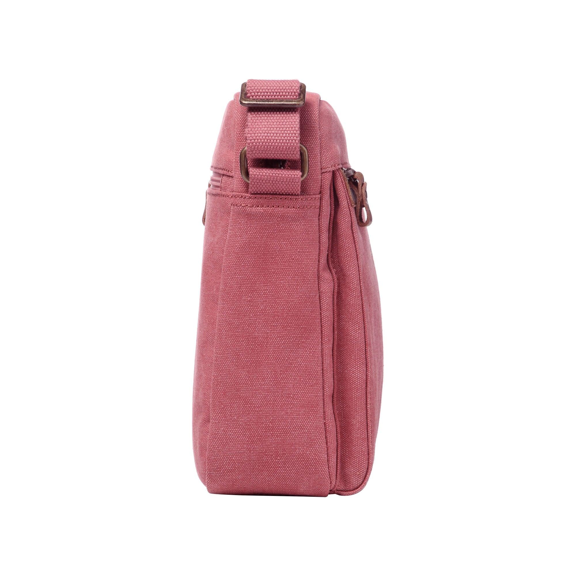 TRP0218 Troop London Classic Canvas Crossbody Bag - Stylish & Durable for Travel, Work & Everyday Use