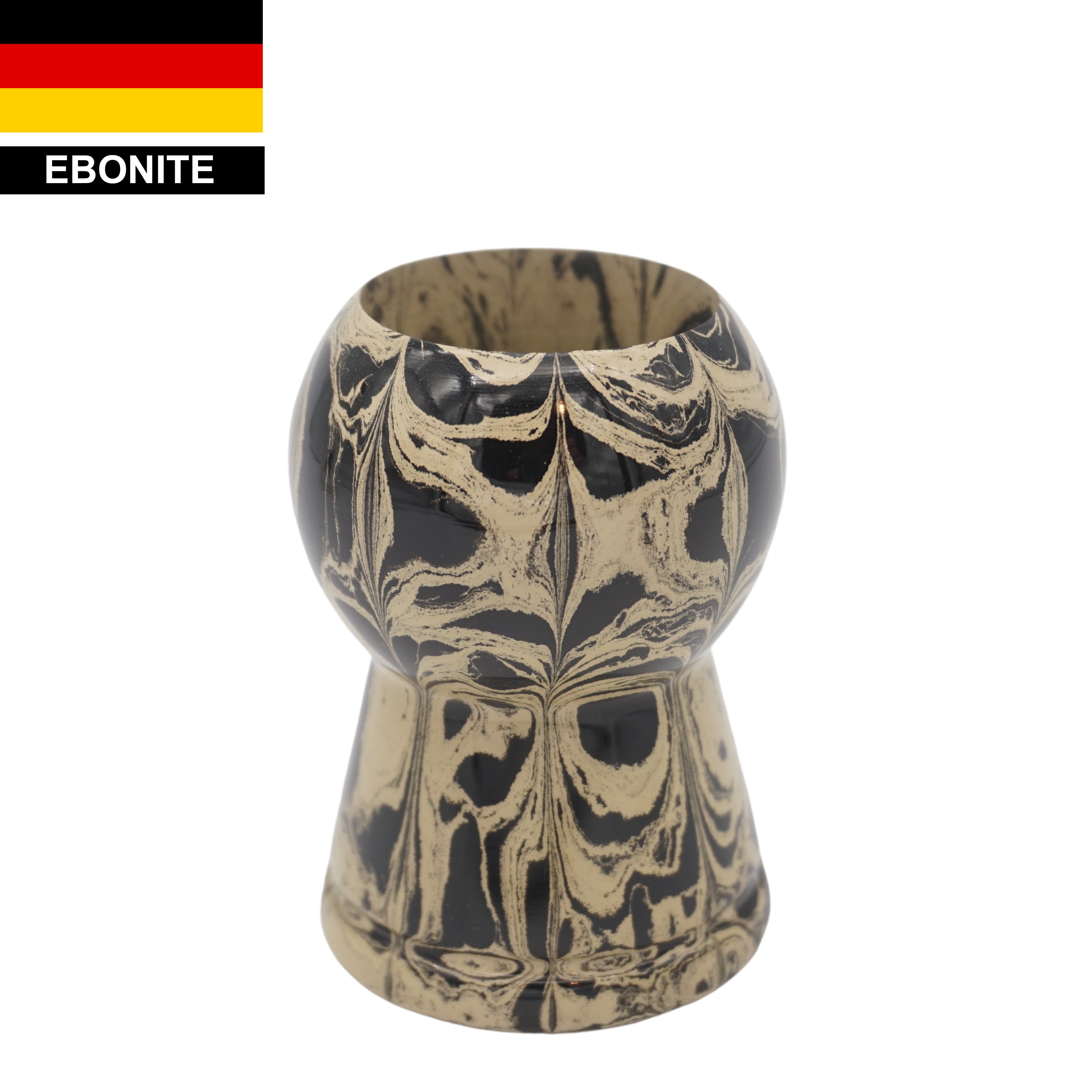 Premium Sand Ebonite Handmade Shaving Brush Handle - Compatible with 24mm & 26mm Knots - Perfect for Wet Shaving & Grooming Gifts for Men