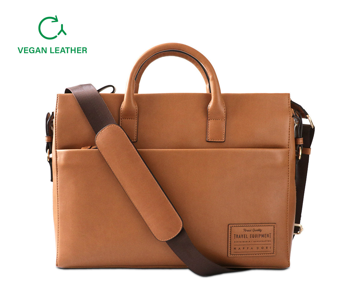 Premium VOYAGER Genuine Leather Laptop Bag for MacBook Pro/Air - Stylish & Durable Business Briefcase for Work, Travel & College (Fits 13-16 inch Laptops)