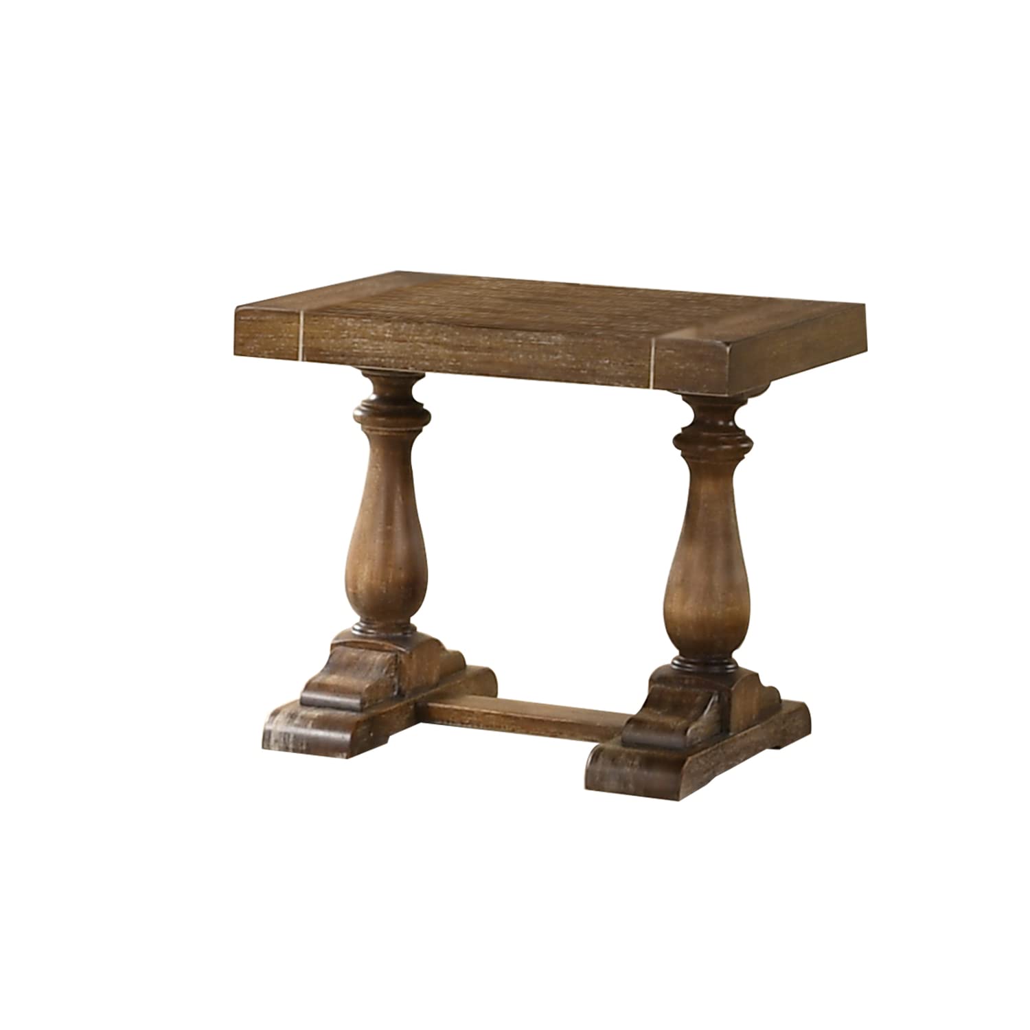 Best Transitional Living Room End Table - Modern Gray Side Table for Sofa, Bed & Lounge - Sturdy & Stylish Home Decor Accent Piece