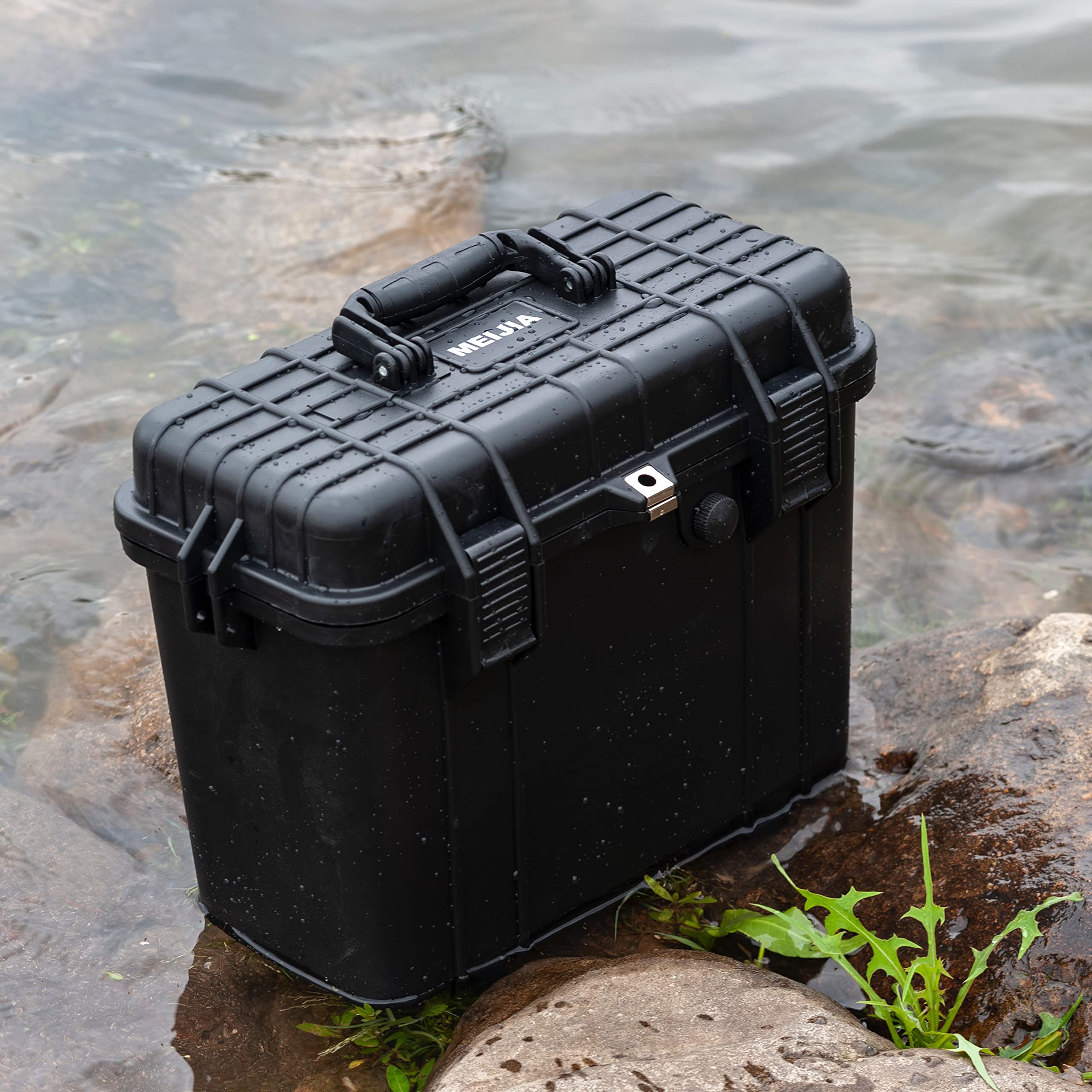 MEIJIA IP67 Waterproof Hard Protective Case with Customizable Foam - Durable Storage for Drones, Cameras & Equipment (16.26