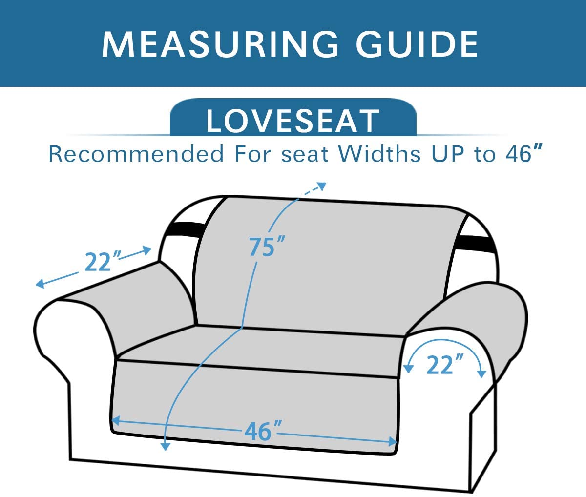 Flip Flops Galore Sofa Cover - Waterproof Stretchable Couch Protector for Pets, Kids & Everyday Use | Perfect for Living Room, Bedroom & Outdoor Furniture Protection