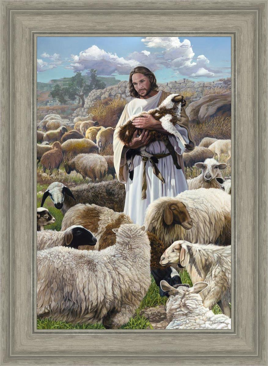 Finding The One By Liz Lemon Swindle - Inspirational Christian Art Print for Home, Office & Gift Giving - Perfect for Weddings, Anniversaries & Spiritual Decor