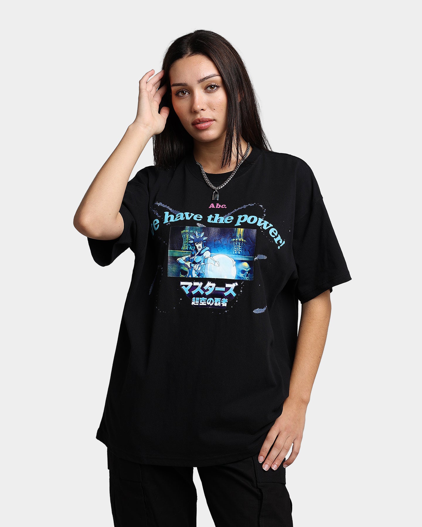 Mattel We Have The Power T-Shirt - Black Advisory Board Crystal X Graphic Tee for Women & Men | 80s Nostalgia, Cartoon Lover Gift, Casual Wear