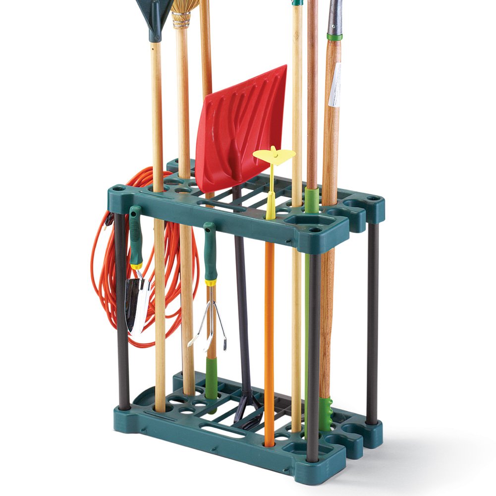 Green Household Tool Organizer - Durable Storage Solution for Garage, Workshop & Home Organization | Collections Etc