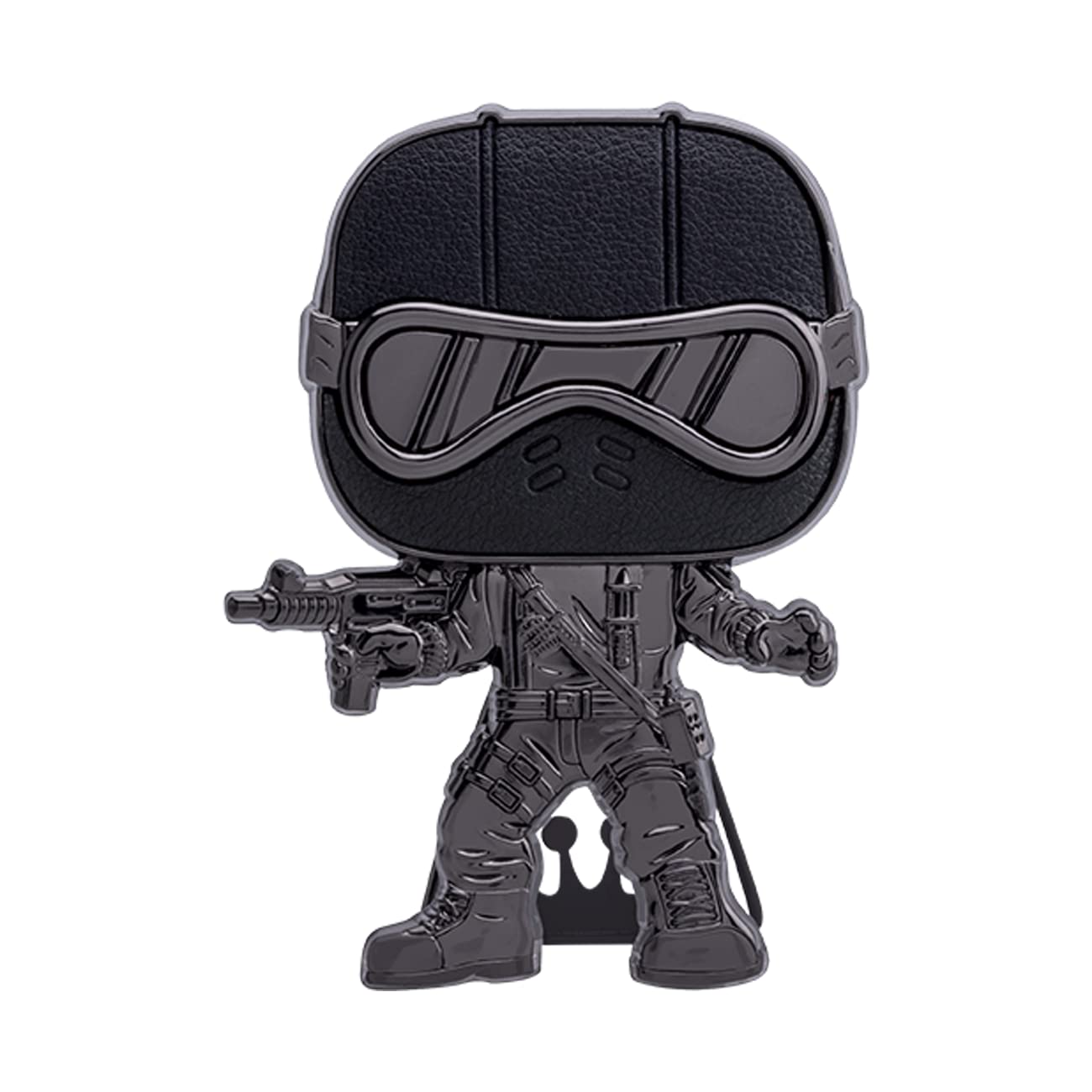 Funko Pop! G.I. Joe Storm Shadow Large Enamel Pin - Official Collectible Novelty Brooch for Backpacks, Jackets & Bags - Perfect Gift for TV Fans & Action Figure Collectors - Great for Cosplay, Conventions & Display Collections