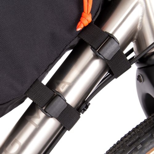 Restrap Large Bike Frame Bag - Waterproof Cycling Storage for Bikepacking & Commuting - Fits Most Bicycle Frames - Durable Nylon Construction for Adventure Rides